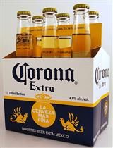 Corona extra 4.5 % fles, doos
