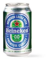 Heineken bier 0.0  blik, per 6 stuks
